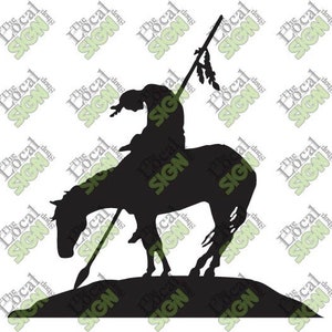 Vector - Fine del percorso - Indian on Horse - Download digitale