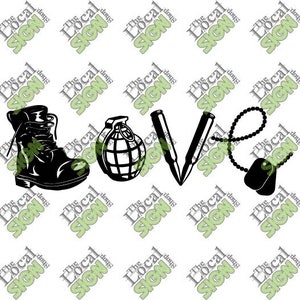 Vector - LOVE Military - Digital Download