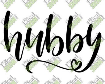 Vector - Hubby - Digital Download