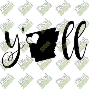 Vector - Arkansas Love Yall - Digital Download