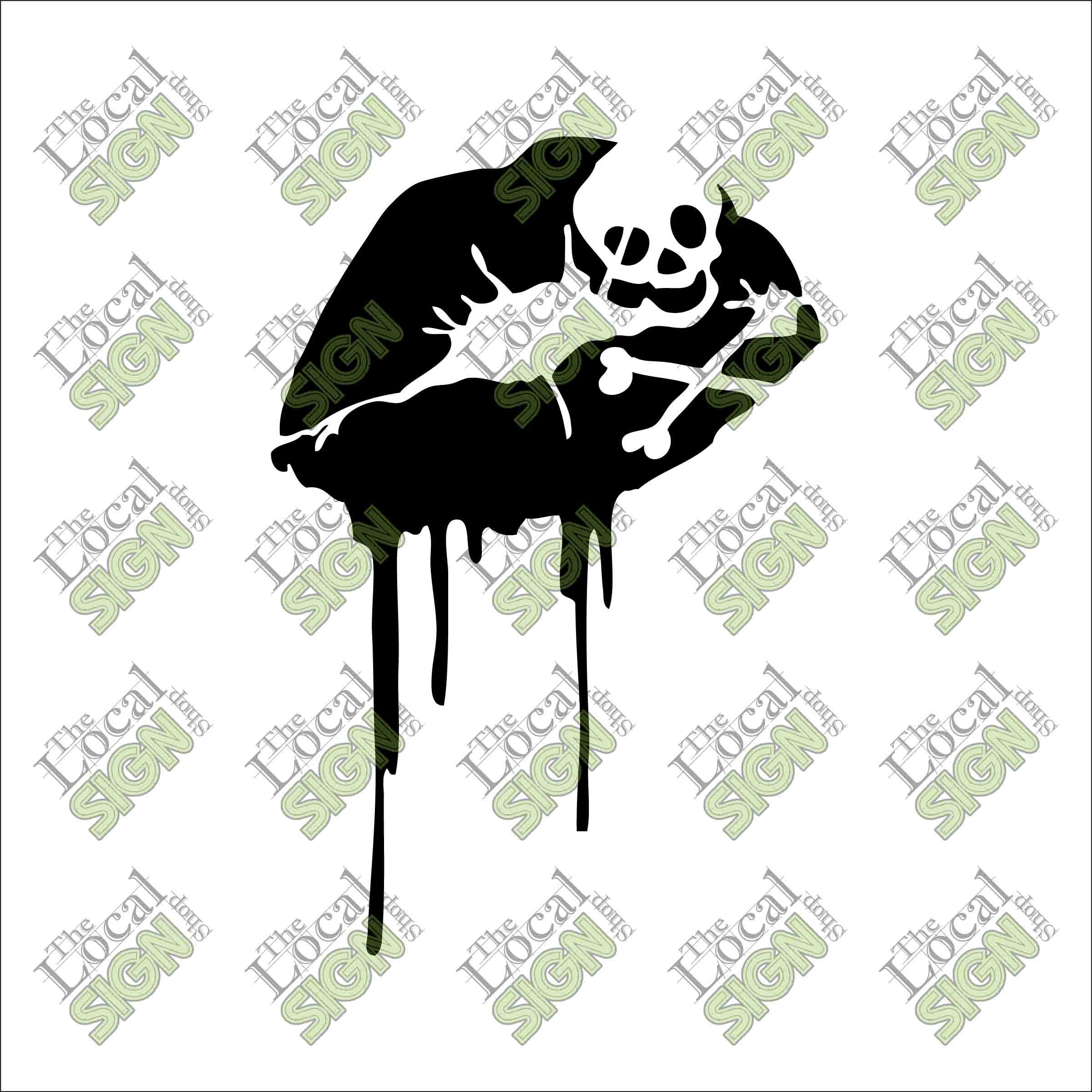 Vector Skull and Crossbones Lips Digital Download Etsy