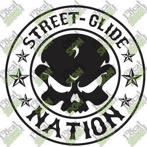 Vector -  Street Glide Nation - Digital Download