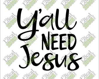 Vector - Y'all Need Jesus - Digital Download