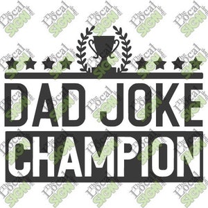 Vektor - Dad Joke Champion - Digital Download