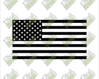Vector - American Flag - Digital Download