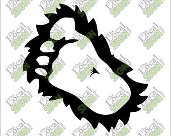 Vector - BigFoot Footprint - Digital Download