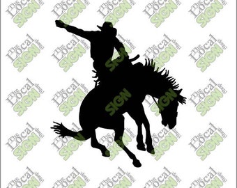 Vector -  Bronc Rider - Digital Download