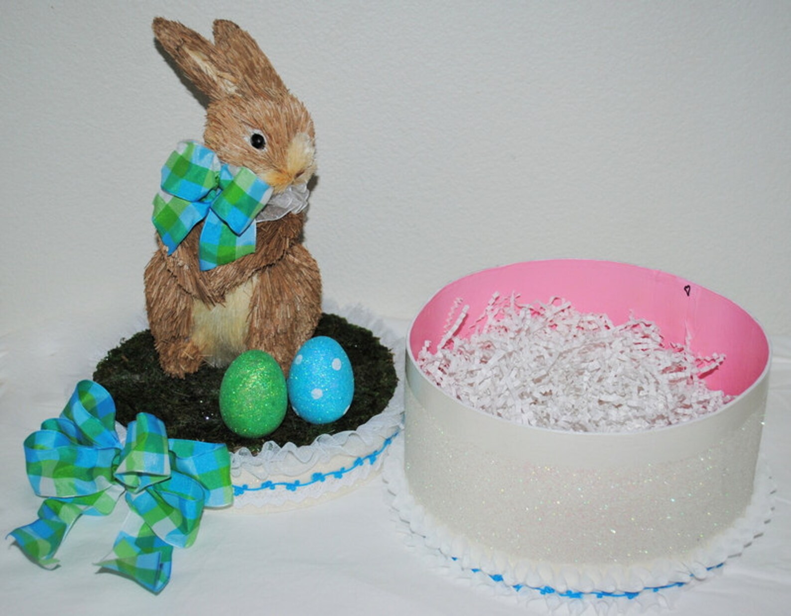 Bunny Centerpiece Easter GIFT BOX Keepsake Box EASTER Etsy