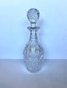 Wine Decanter, Heavy Leaded Cut Glass Decanter with Glass Ball Stopper, 11 1/2' tall, Elegant Barware 