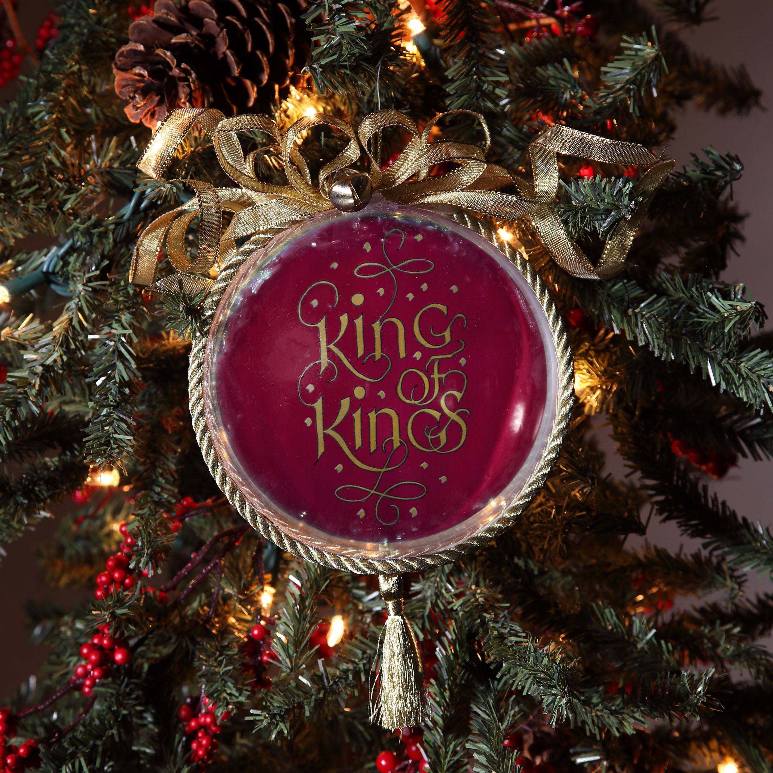 King of Kings Christmas Ornament Etsy