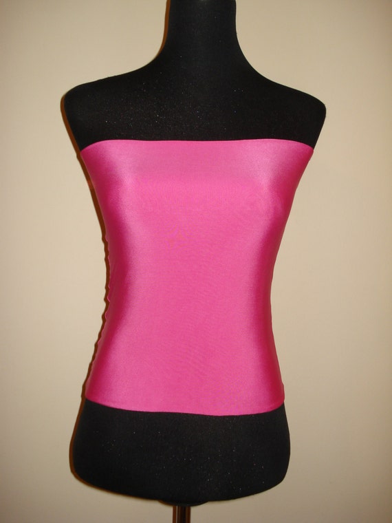 cerise pink wrap dress