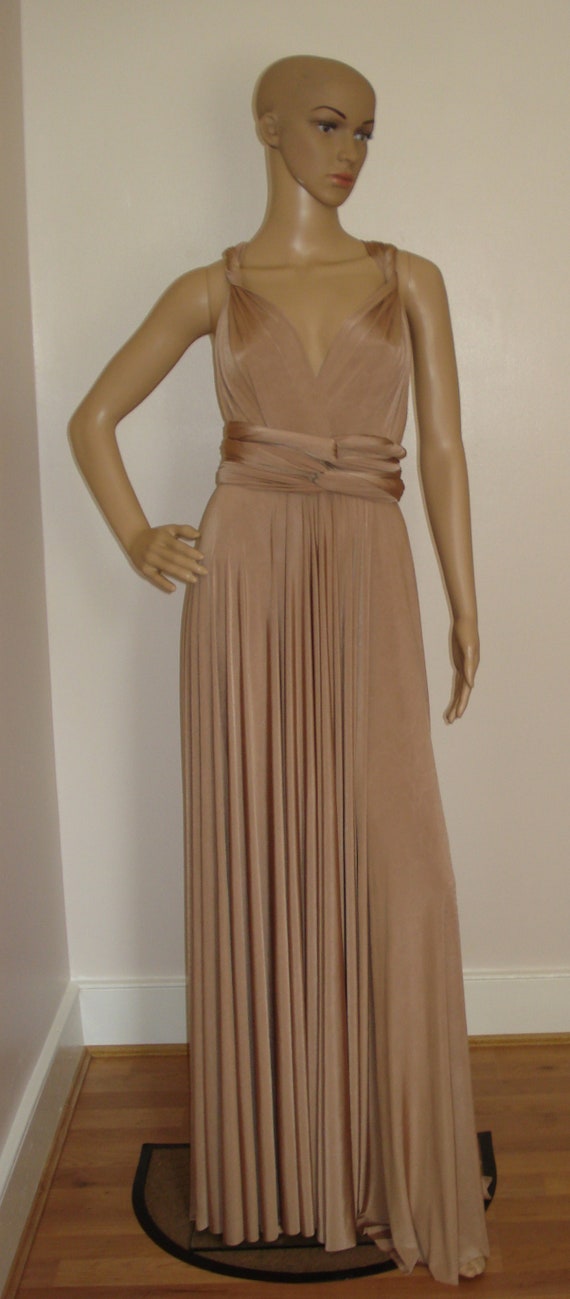 toffee bridesmaid dresses
