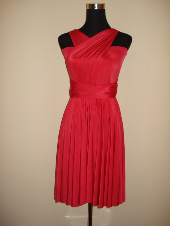 infinity dress knee length