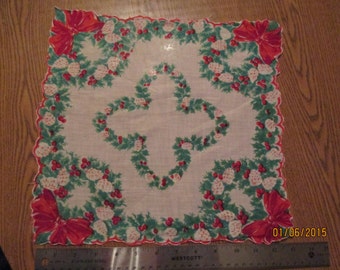 Holiday cotton handkerchief