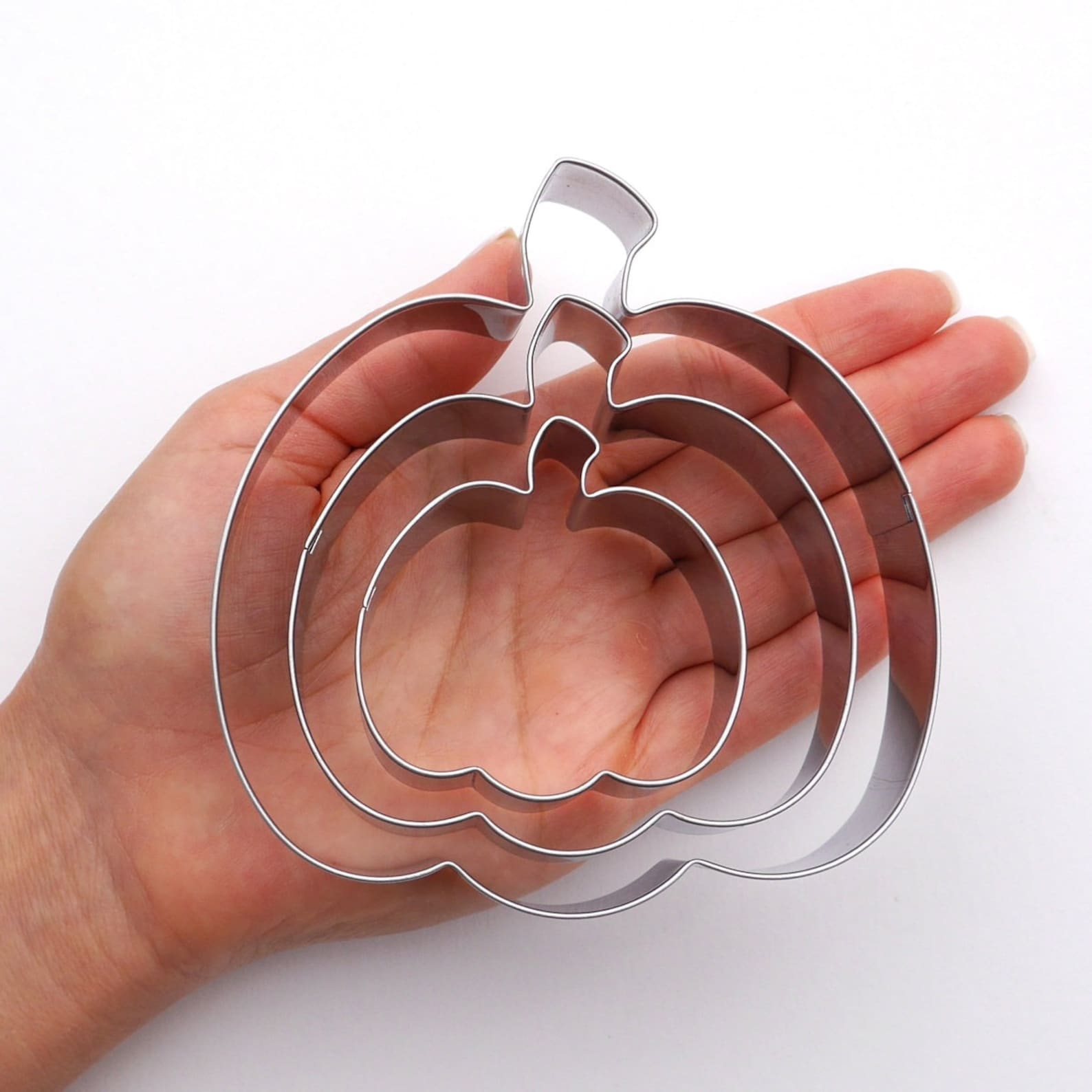 Pumpkin Cookie Cutter Set 3 Piece Stainless Steel USA Free Etsy pumpkin-cookie-cutter-set-3-piece-stainless-steel-usa-free-etsy