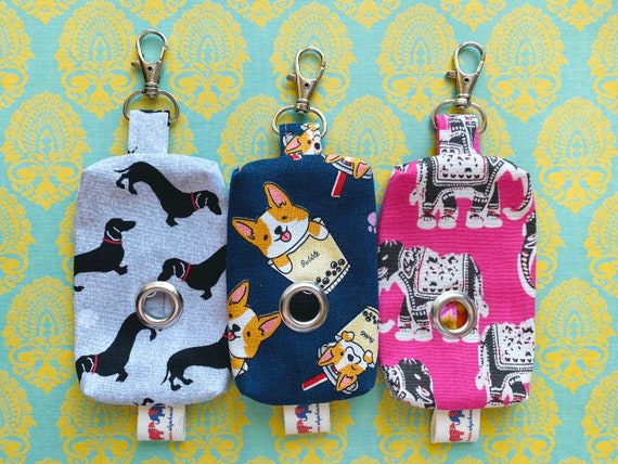Dog Poop Bag Holder Corgi Gift Waste Bag for Dog Lover Poop Accessory Dog Waste Bags Dachshund Dog Poop Bag Dispenser