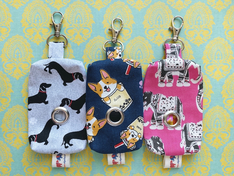 Dog Poop Bag Holder Corgi Waste Bag for Dog Lover Poop Accessory Dog Waste Bags Dachshund Dog Poop Bag Gift