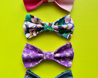 Paquete de 4 pajaritas para perros para amantes de los perros, pajarita colorida para perros, regalo para amantes de los gatos, pajarita para cachorros, accesorio para perros, pajaritas para perros de moda rosa, cumpleaños