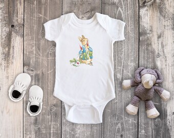 peter rabbit onesie baby