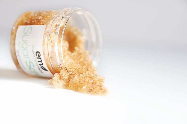 Lemon Body Scrub, Lemon Sugar Scrub, Exfoliating Scrub, All Natural Scrub, Handmade Body Scrub