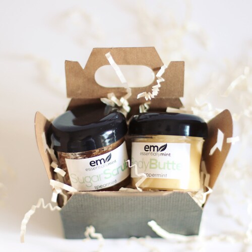 Gift Sets for Women Sugar Scrub Gift Set Body Butter Gift Etsy