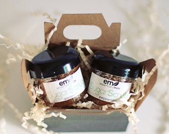 Body Scrub Gift Set, Bath and  Body Gift Set, Sugar Scrub Gift Set, Sugar Scrub pick two, gifts under 20, gifts for Mom, gifts for her
