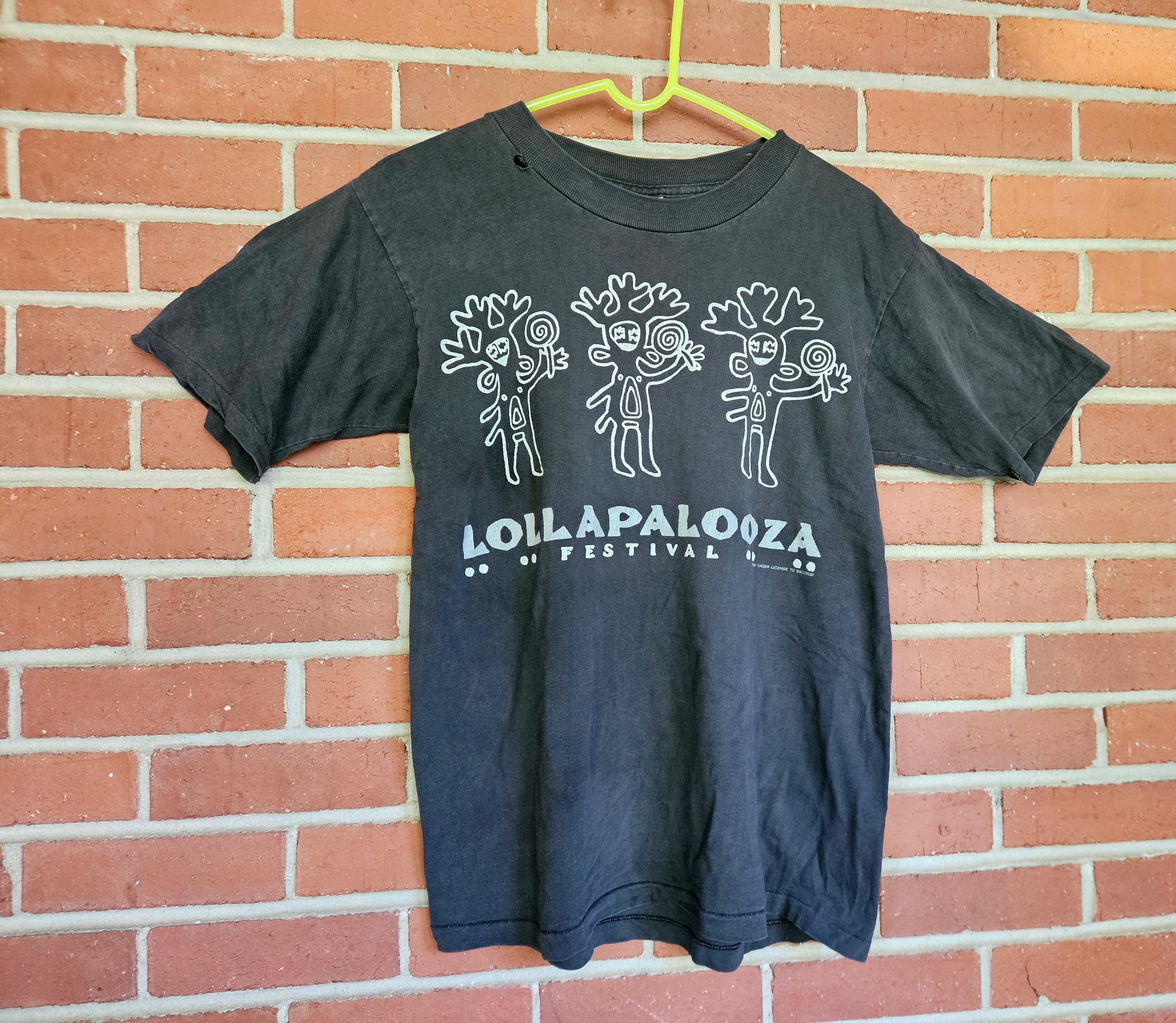 1991 Lollapalooza Shirt - Etsy