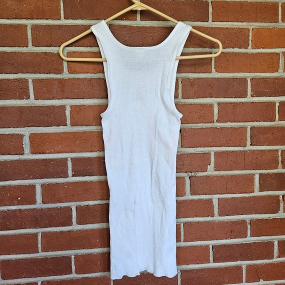 90's Wife Beater Tank Hanes Classic Grunge Style Gem