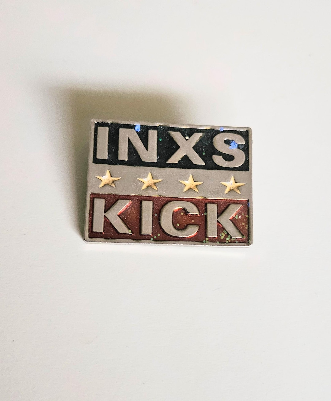 INXS Kick Pin Vintage Alt Music Accessory UK - Etsy