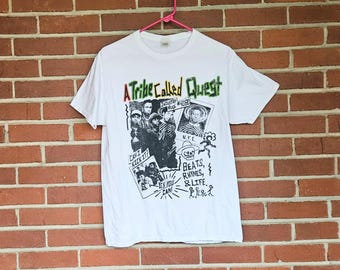 A Tribe Called Quest T-Shirt S White w/Graphic