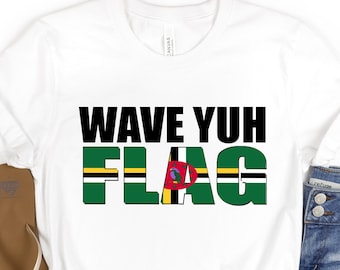 Dominica Shirt Unisex Fete Shirt Dominica Flag TShirt for Carnival Soca Tee for Soca Music Shirt Caribbean Party T-Shirt for Soca Lover Gift