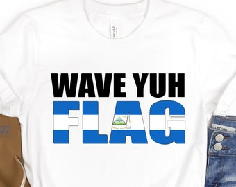 Nicaragua Flag Shirt Unisex Nicaragua Shirt Soca Shirt for Carnival Soca Fete Tee Soca Music Shirt Caribbean Party Shirt for Soca Lover Gift