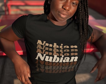 Melanin Unisex-Tee, Cocoa Melanin Afro Tshirt for Brown-Skinned Melanated Man Woman, Nubian Shades Shirt, Melanin Shades Top