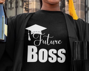 Graduation Shirt 2024, Future Boss, Graduating Gift, Graduate shirting, Grad Class Tee, School Grad 2024 TShirt,