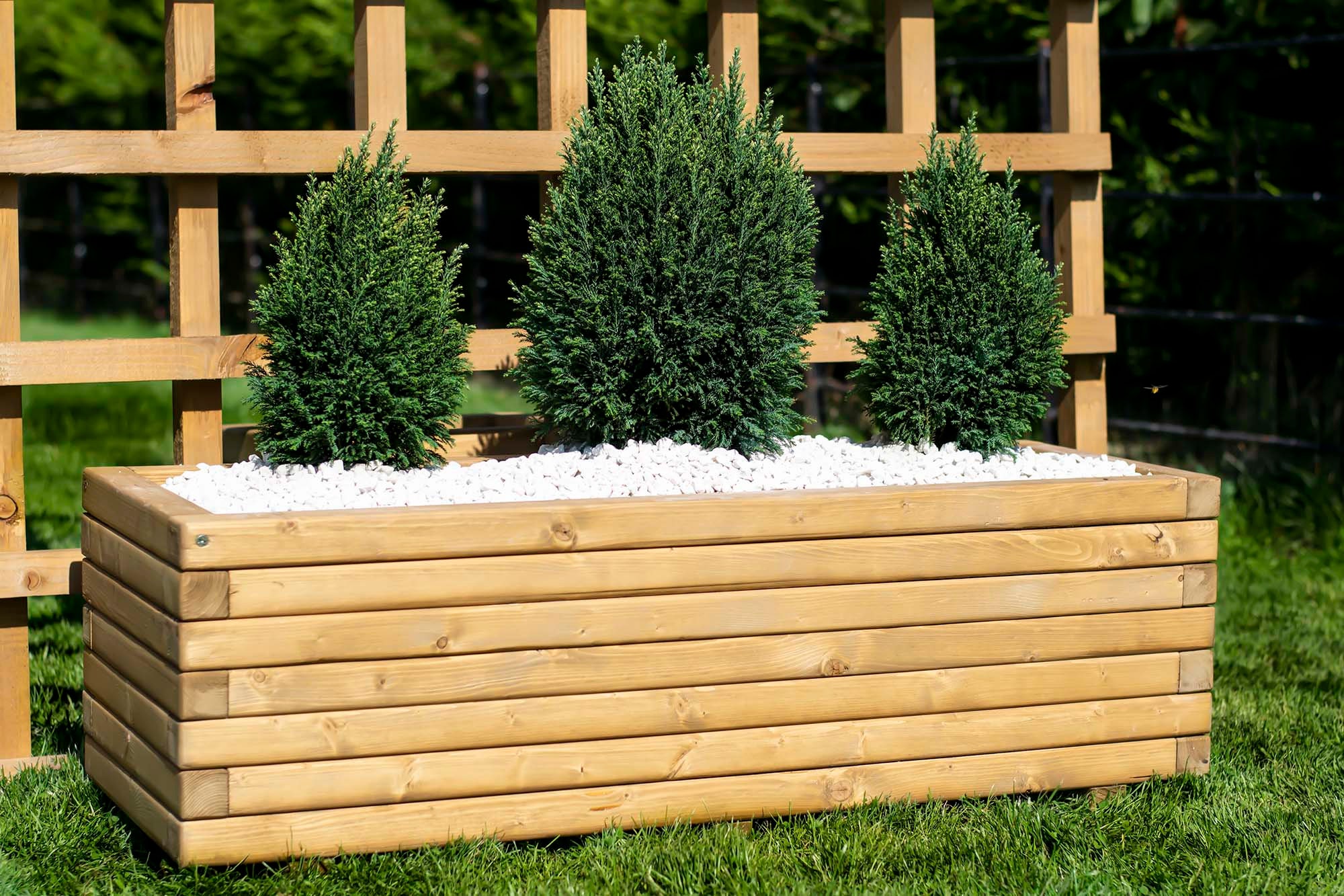 90cm Medium Long Wooden Planter Etsy UK