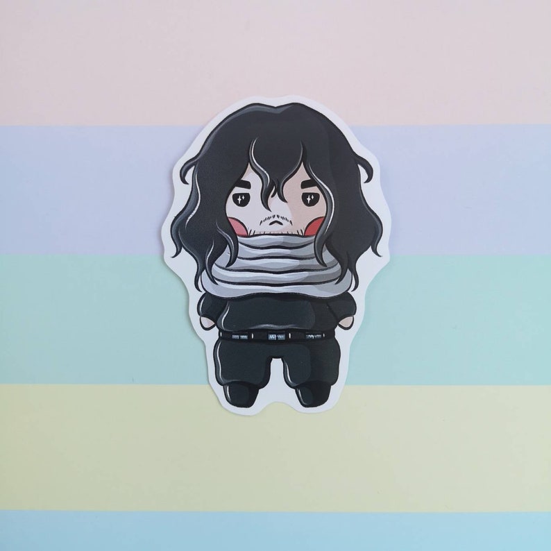 Cute Kawaii Aizawa Shota Eraserhead Sleeping Bag Chibi Etsy Ireland