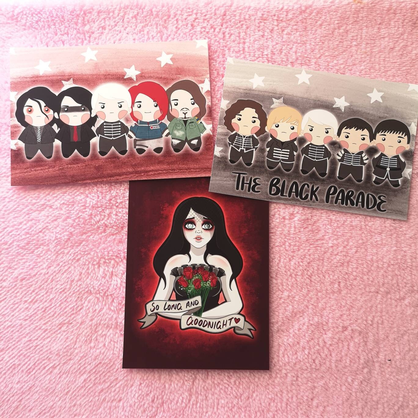 My Chemical Romance Chibi The Black Parade