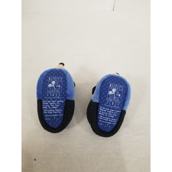 Boys Size Small 5/6 Mickey Mouse Slippers Non Sli… - image 5
