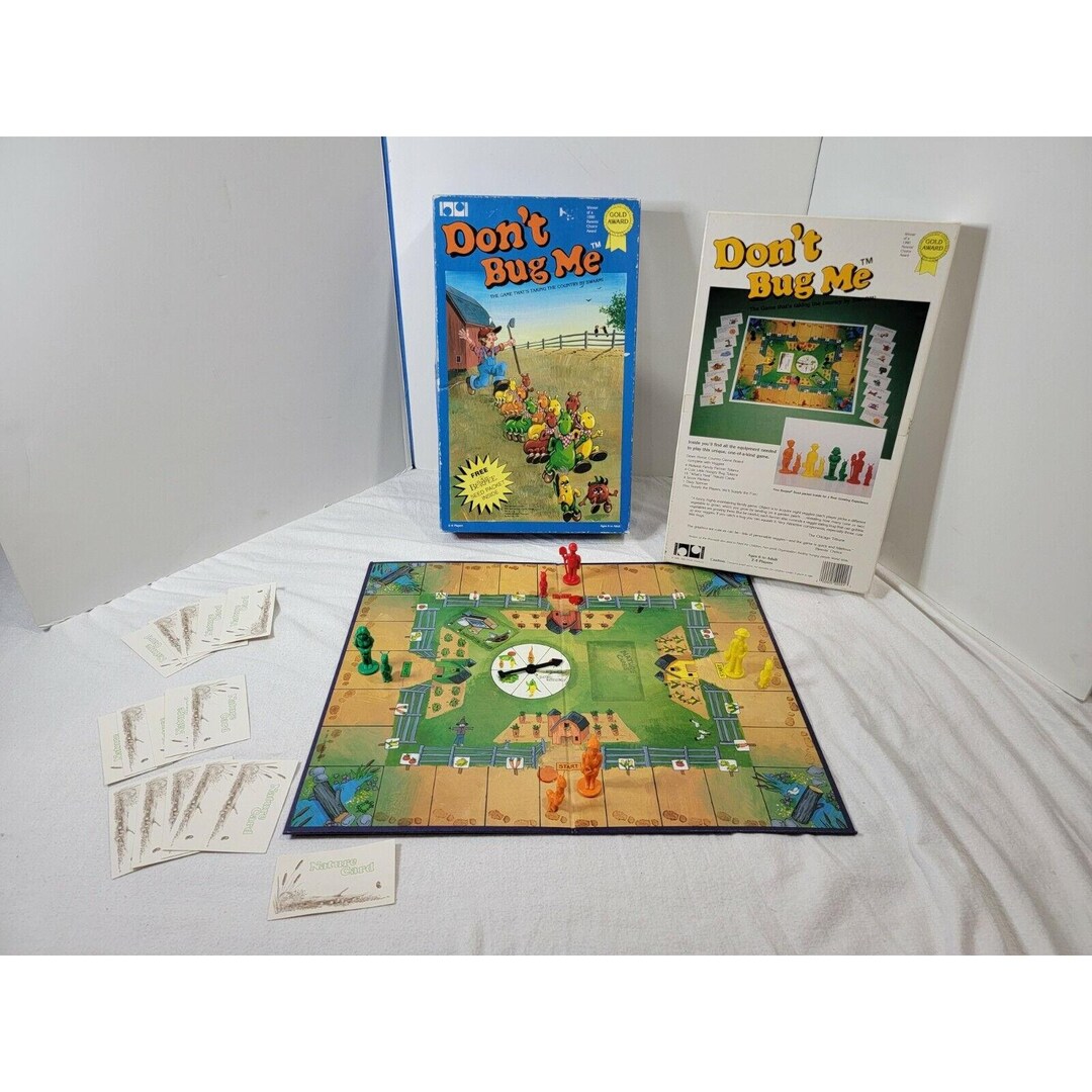 Vintage Don’t Bug Me Board Game 1990 Award Winning Family Night - Etsy