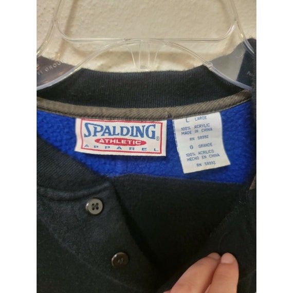 Vintage L Spalding Pullover Fleece Sweatshirt Sof… - image 2
