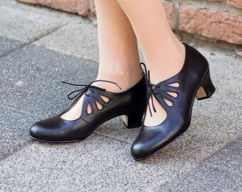 70s lage hak schoenen | Etsy Nederland