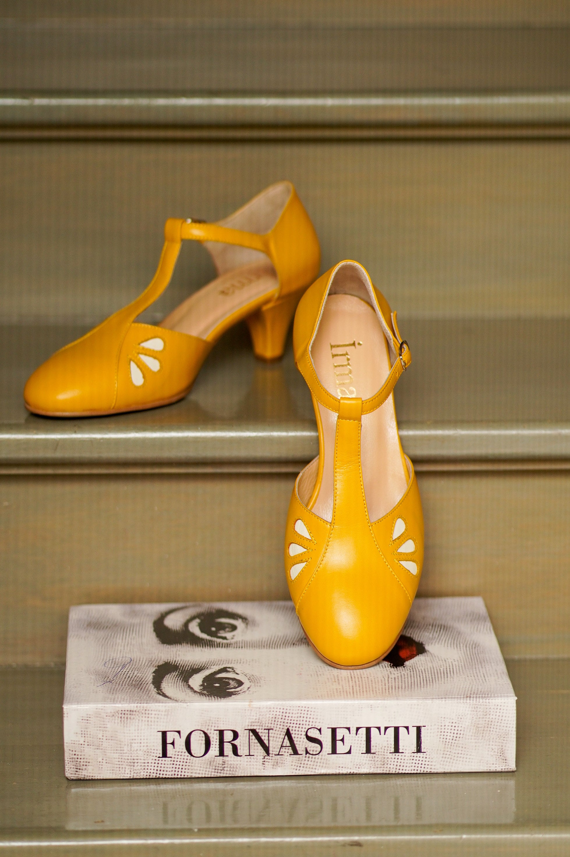 Yellow character hotsell shoes