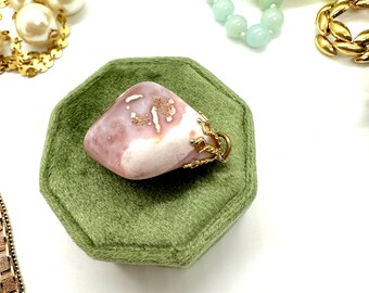 Botswana agate pendant
