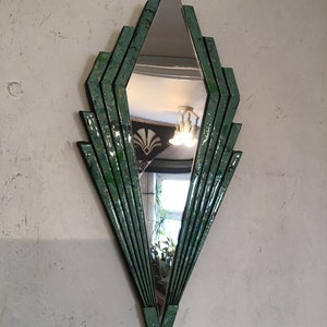 Miroir Art Deco Handcrafted Decorative Art design home decor image 1