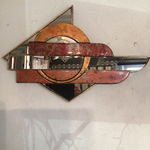 Art Deco mirror Handcrafted Decorative for home decor