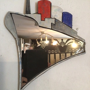 Art Deco Mirror stylish Art Deco Ocean Liner design