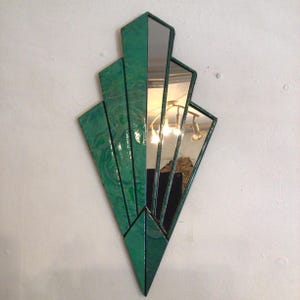 Art Deco mirror classic design 52cm(20.5”) x26cm(10”)