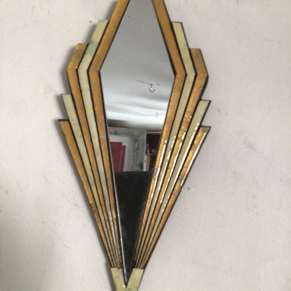 Classic Art Deco decorative mirror