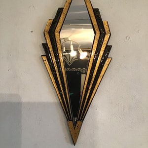 Art Deco decorative mirror