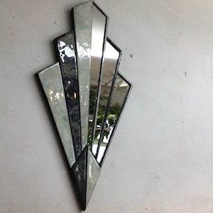 Art Deco mirror classic design 52cm(20.5”) x26cm(10”)